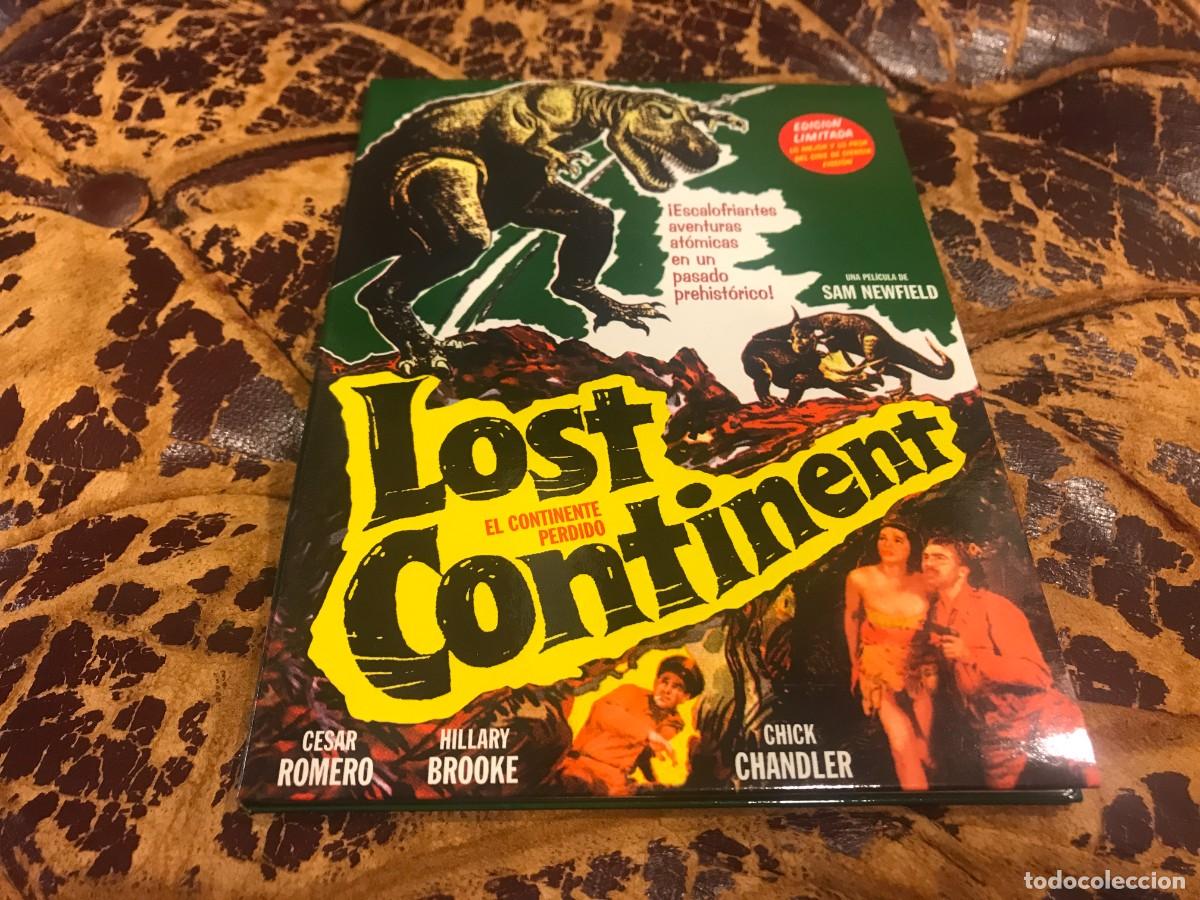 Kino: DVD. SAM NEWFIELD. LOST CONTINENT, EL CONTINENTE PERDIDO (CUBIERTAS DE CART&Oacute;N + LIBRILLO)