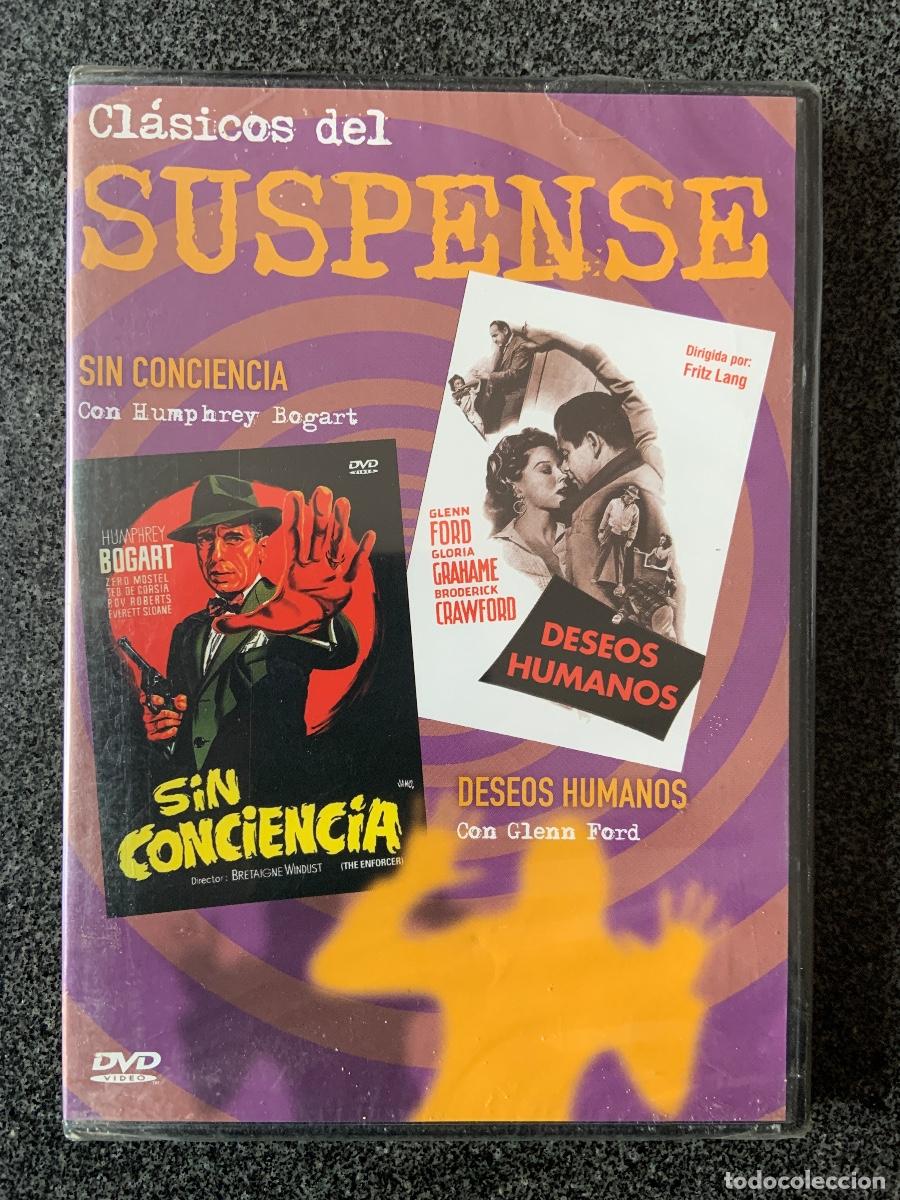 Cine: CL&Aacute;SICOS DEL SUSPENSE - SIN CONCIENCIA / DESEOS HUMANOS - DVD - CRIN - 2010 - &iexcl;PRECINTADO!