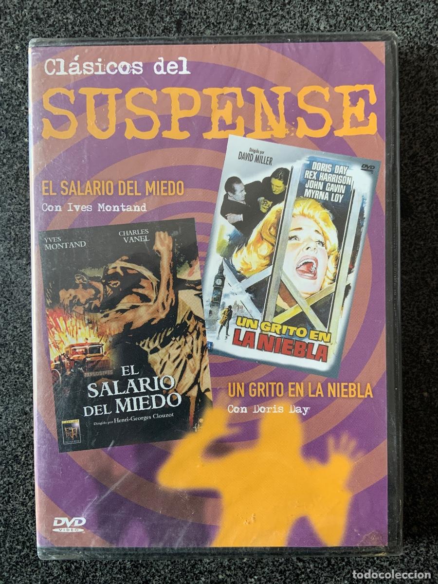 Cine: CL&Aacute;SICOS DEL SUSPENSE - EL SALARIO DEL MIEDO / UN GRITO EN LA NIEBLA - DVD - CRIN 2010 &iexcl;PRECINTADO!