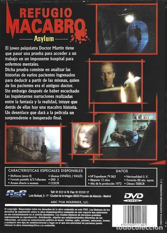 Cine: REFUGIO MACABRO PETER CUSHING - Foto 2