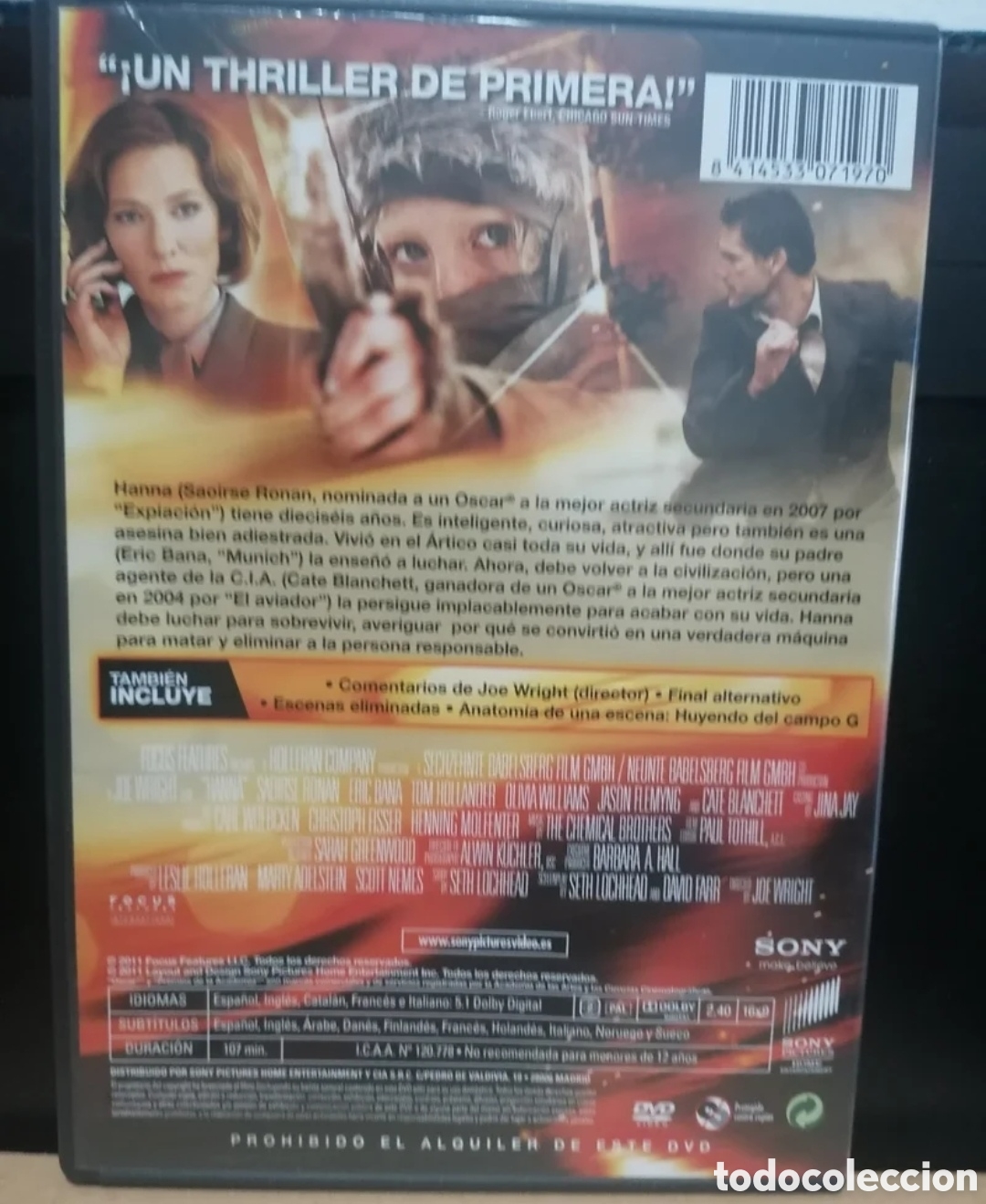 Cine: Hanna. DVD - Foto 2