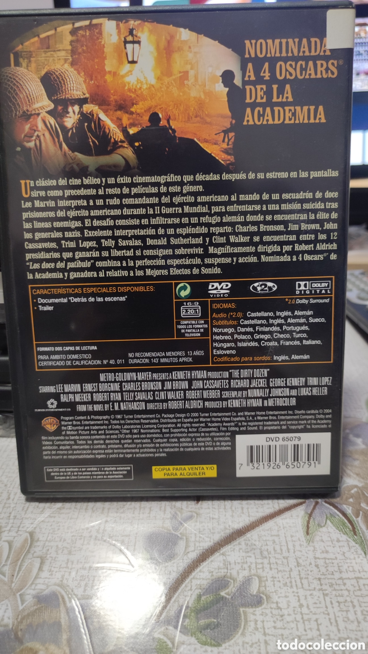 Cine: Doce del Pat&iacute;bulo dvd - Foto 2