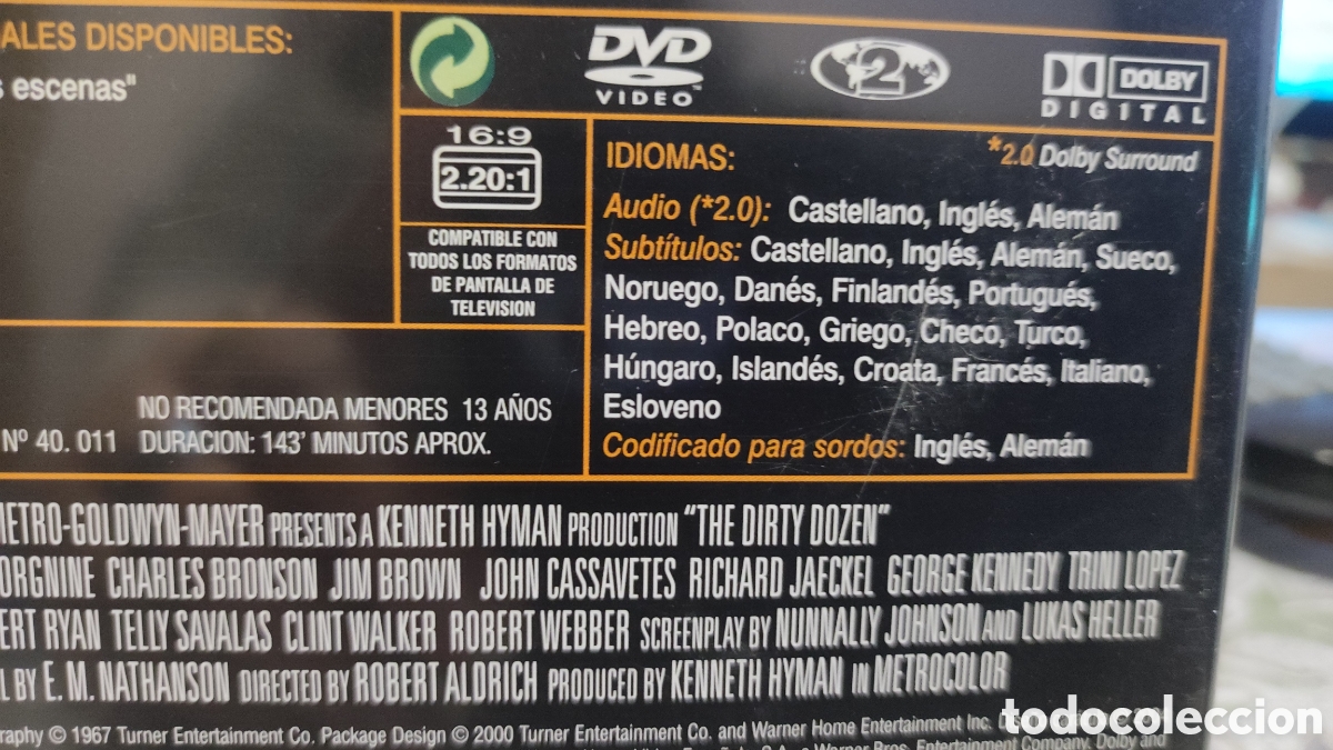 Cine: Doce del Pat&iacute;bulo dvd - Foto 3