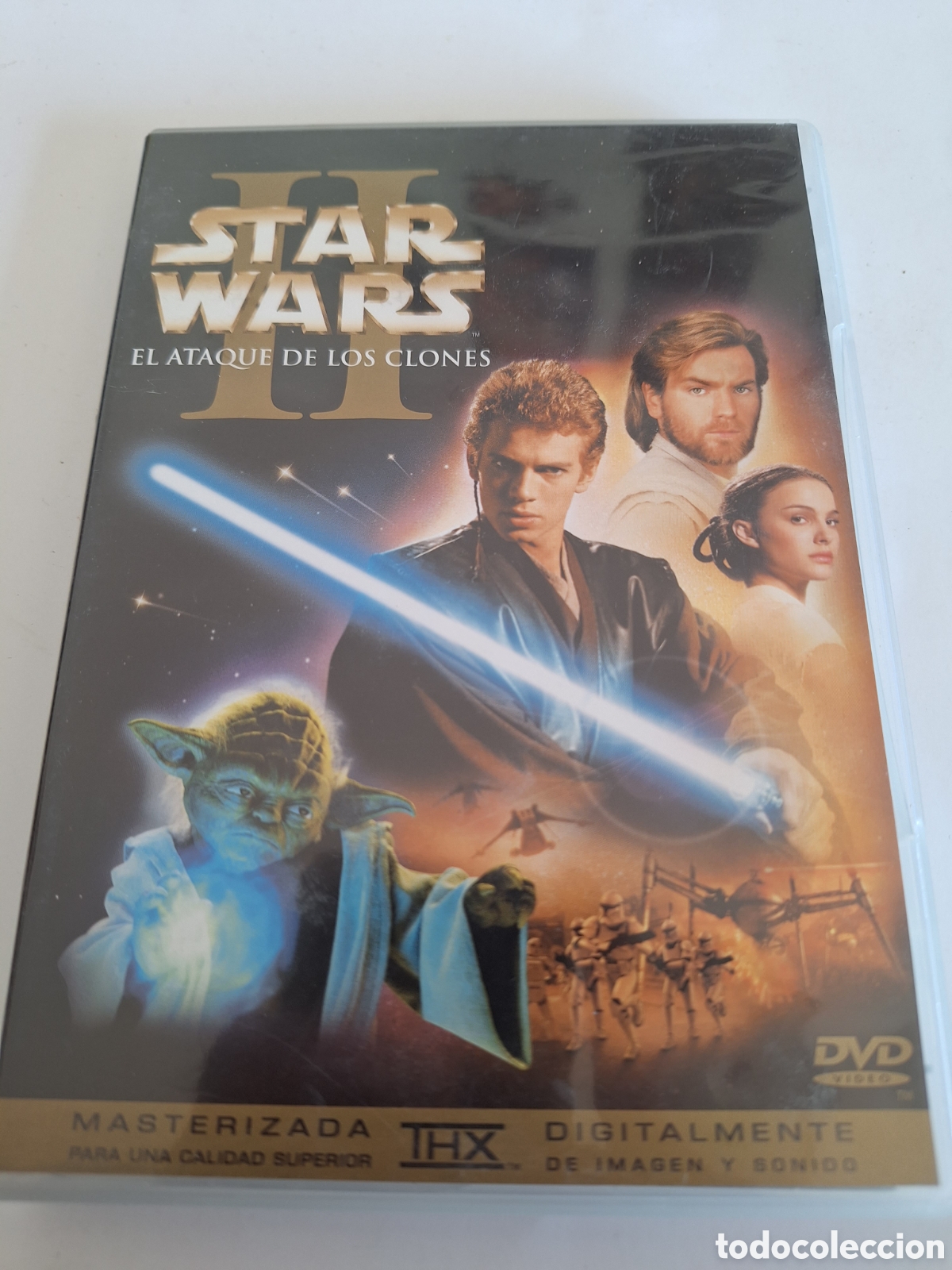 Cin&eacute;ma: S623 star wars II el ataque de los clones DVD SEGUNDAMANO