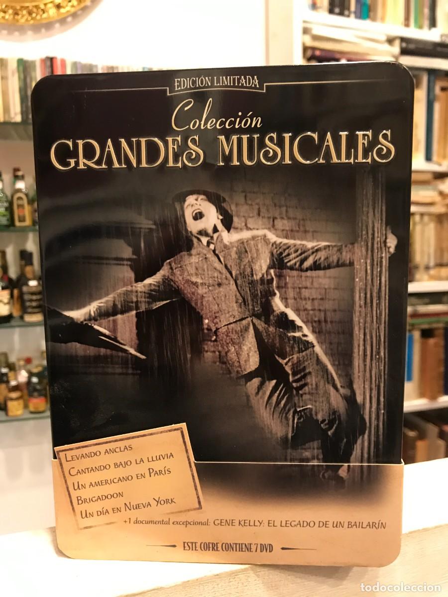 Cinema: DVD. COLECCI&Oacute;N GRANDES MUSICALES (7 DISCOS + CAJA MET&Aacute;LICA)