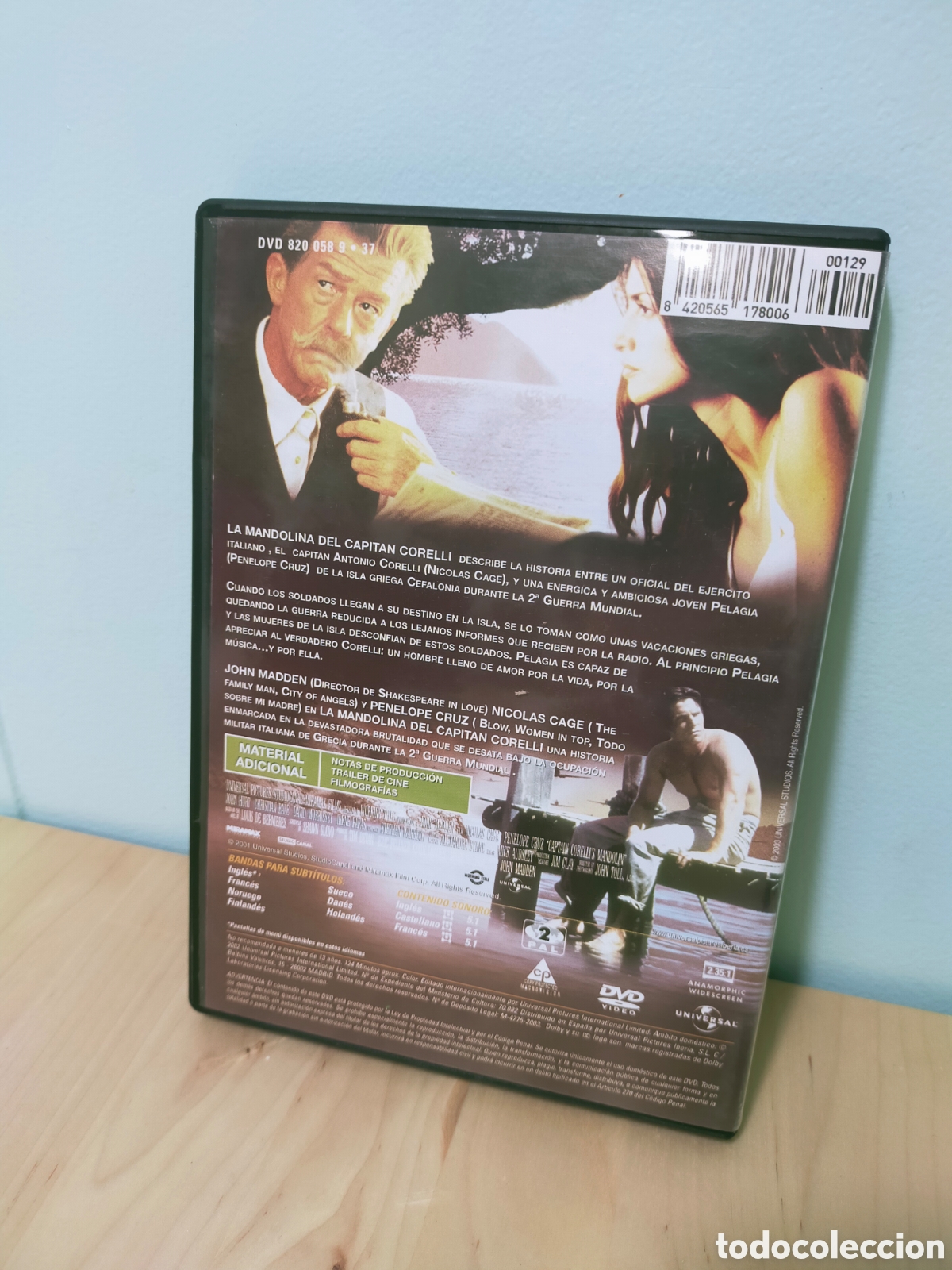Cine: DVD La Mandolina del Capit&aacute;n Corelli - Foto 2