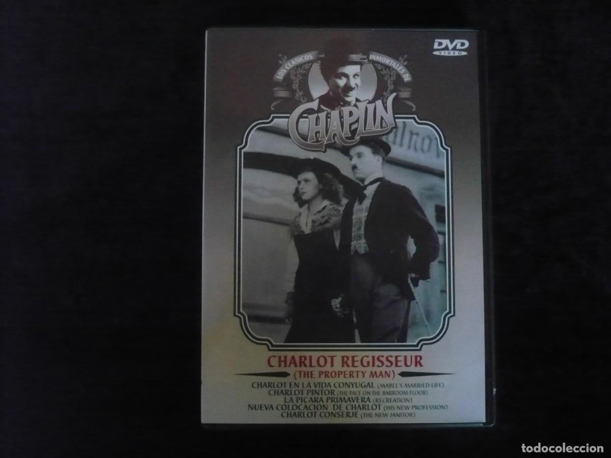 Cine: charlot regisseur - los clasicos inmortales de chaplin - dvd como nuevo