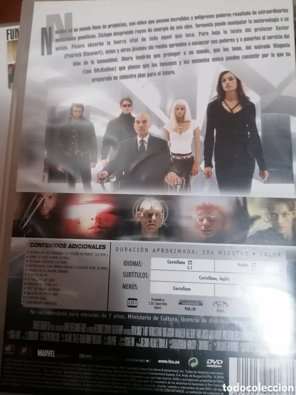 Cine: X-men. DVD - Foto 2
