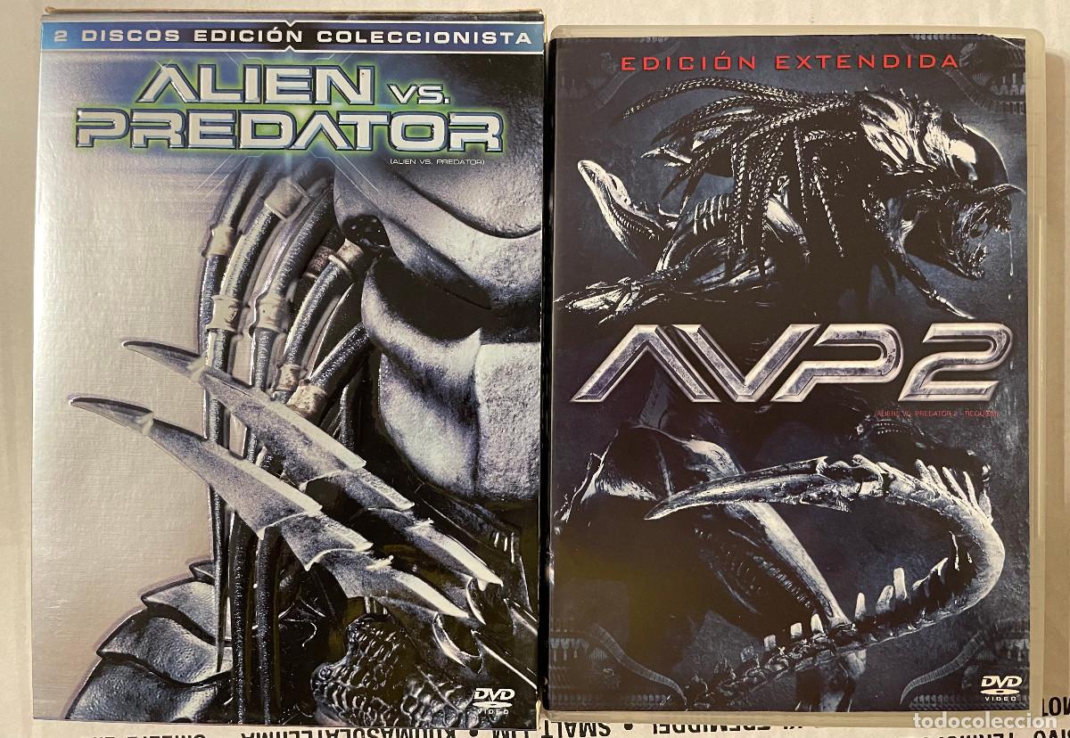 Cine: Lote de 2 DVD&acute;s ALIENvs PREDATOR. Ediciones especiales.