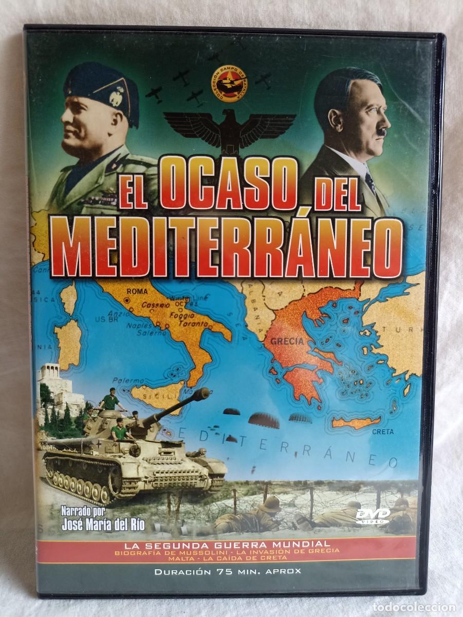 Cine: El ocaso del mediterr&aacute;neo, documental dvd (III Reich Hitler- Nazi- Alemania) WWII