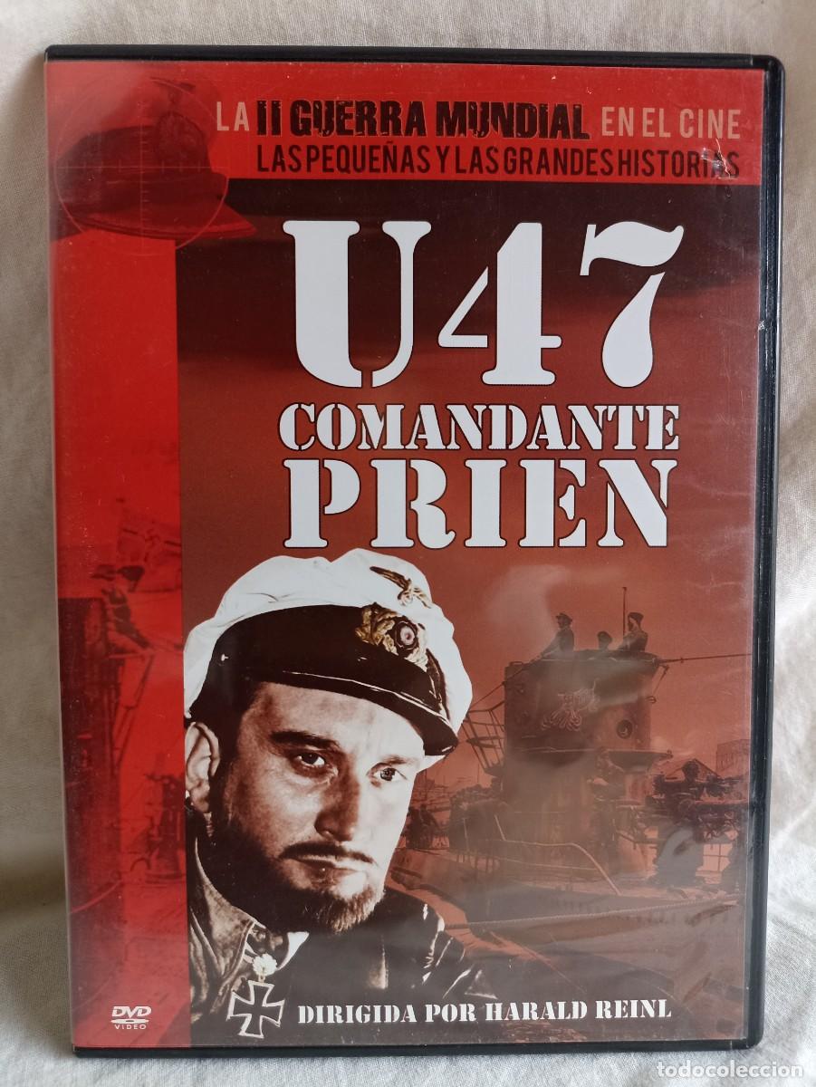 Cine: U47 Comandante Prien, pel&iacute;cula dvd (III Reich Hitler- Nazi- Alemania) WWII