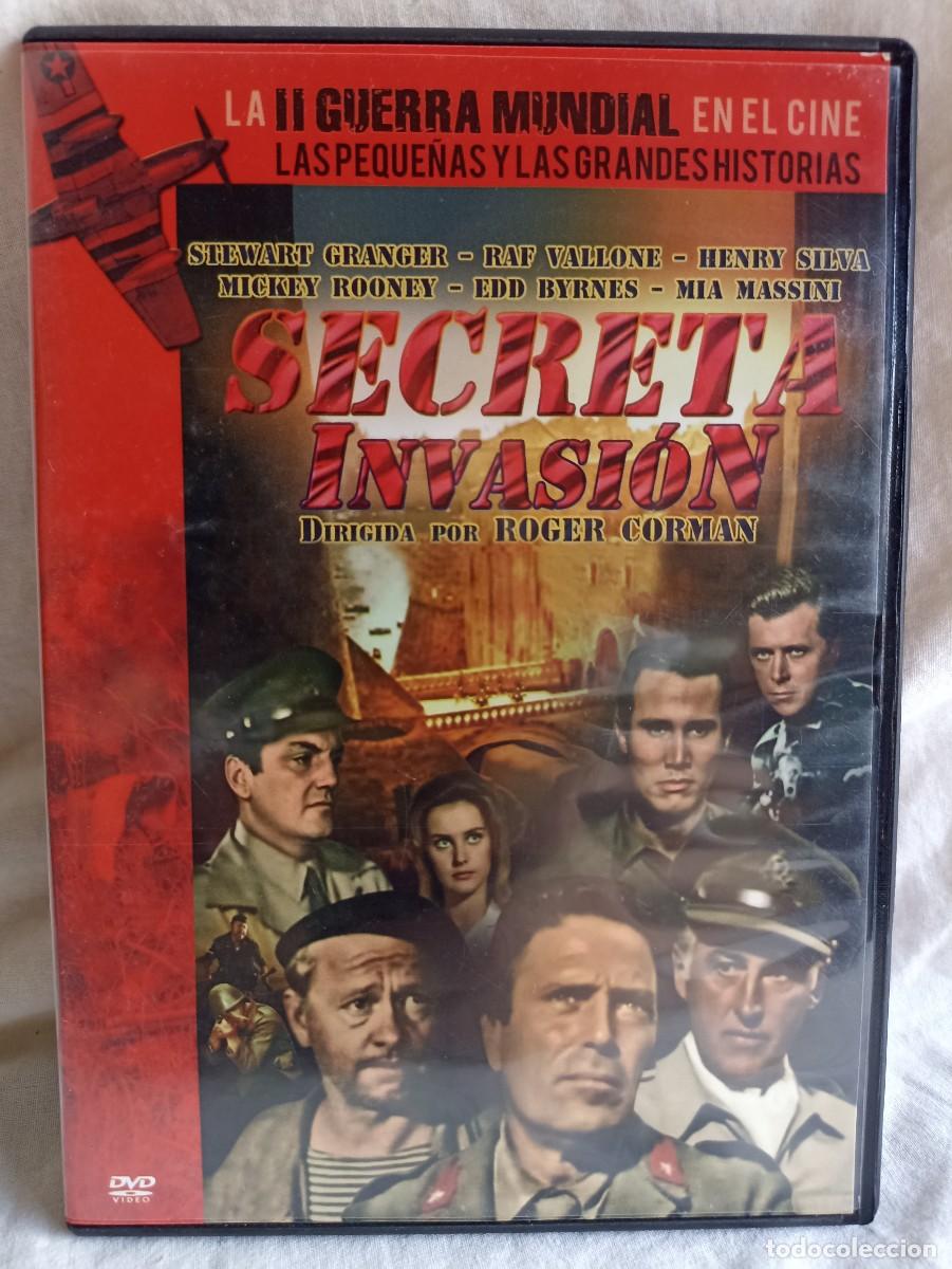 Cine: Secreta invasi&oacute;n, pel&iacute;cula dvd (III Reich Hitler- Nazi- Alemania) WWII