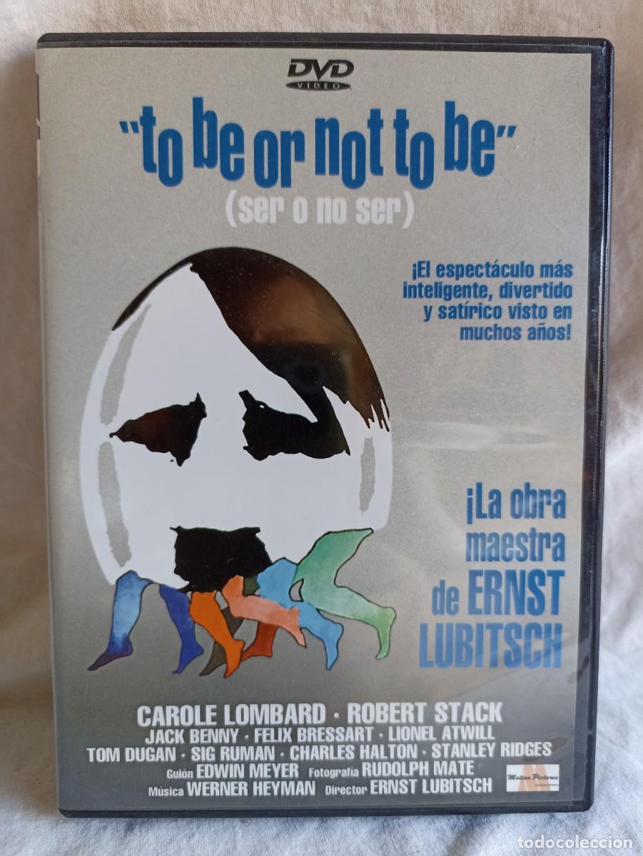 Cine: To be or not to be, pel&iacute;cula dvd (III Reich Hitler- Nazi- Alemania) WWII