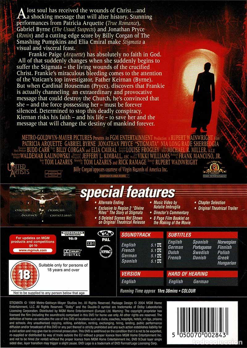 Cine: Stigmata. DVD - Foto 2