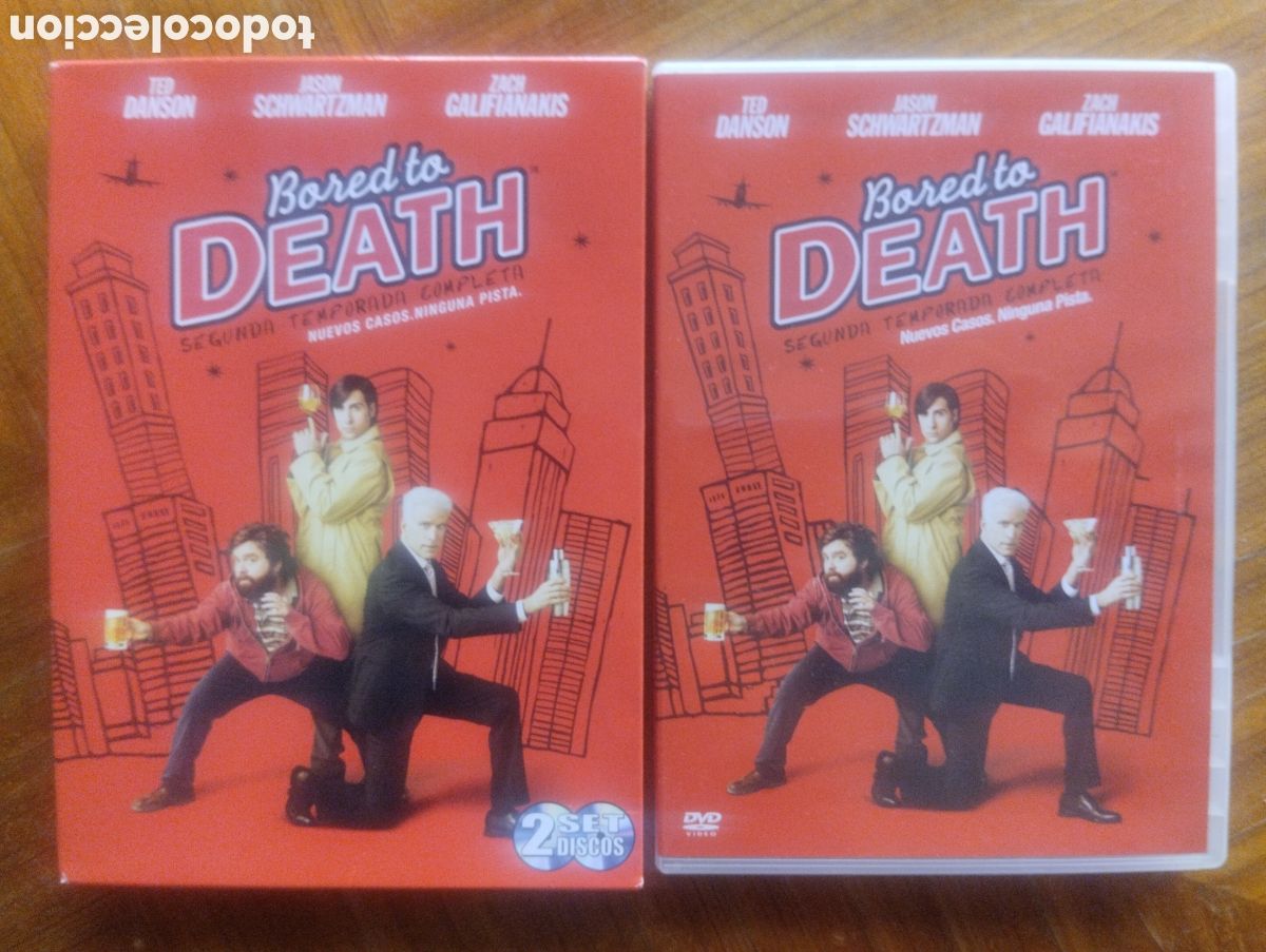 Cinema: Bored to death, segunda temporada completa, dvd