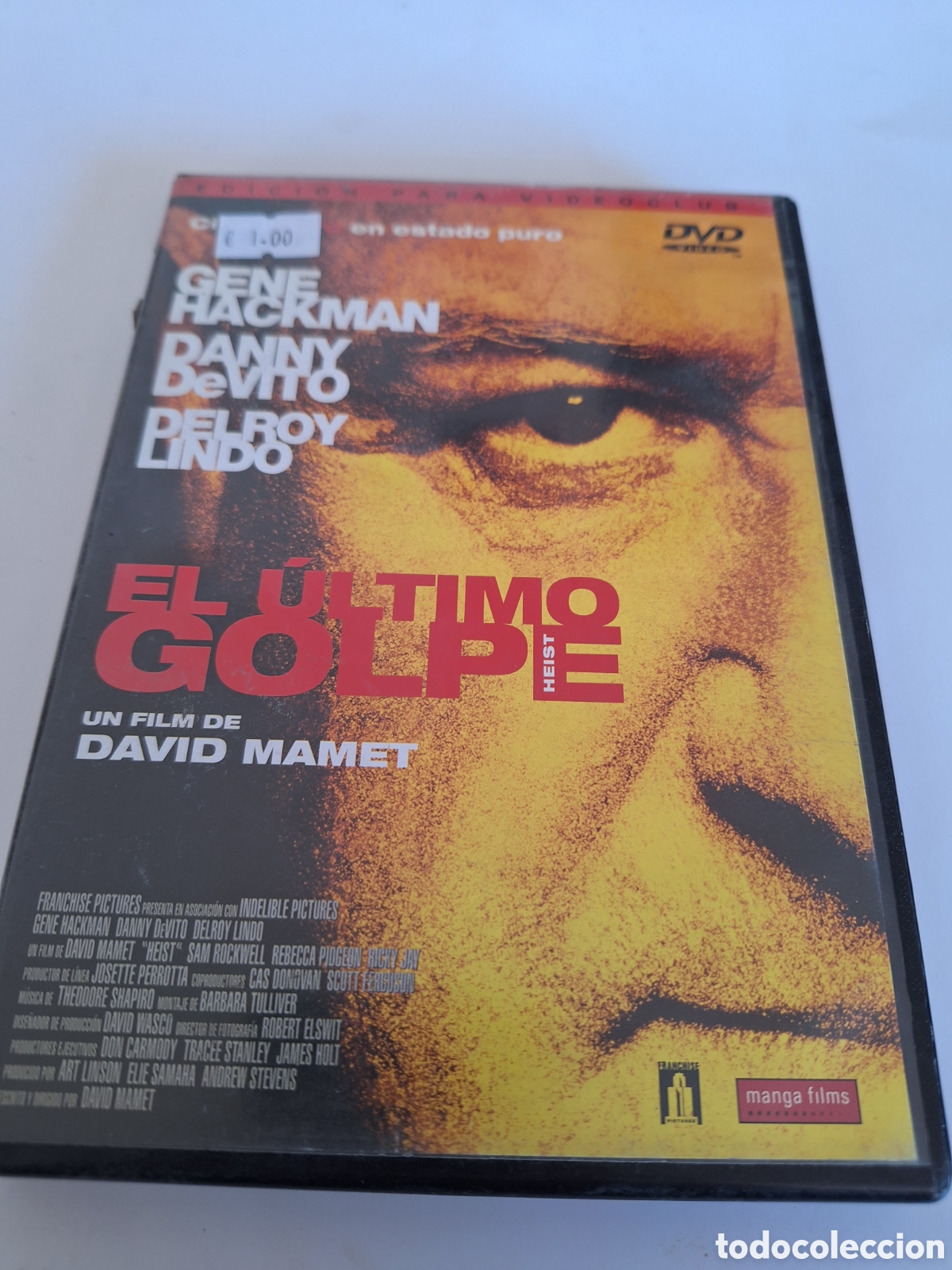 Cin&eacute;ma: V51 el ultimo golpe DVD PROCEDENTE DE VIDEOCLUB