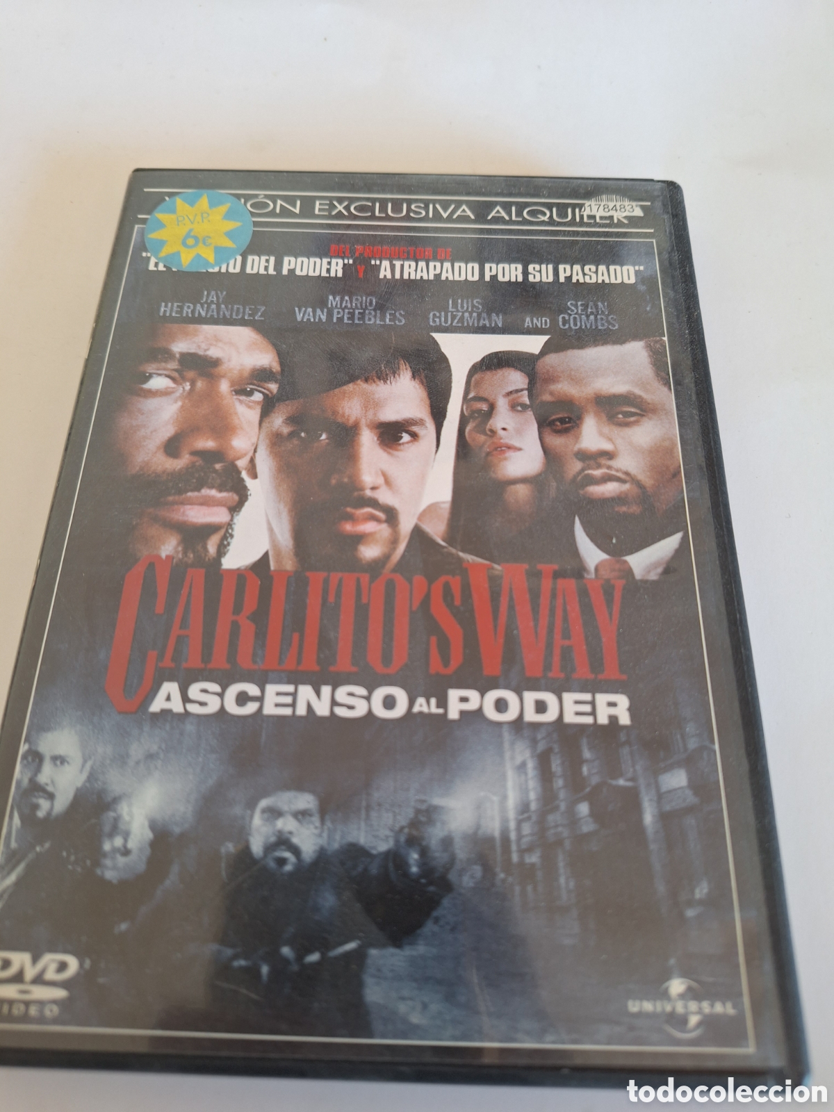 Cinema: V137 carlitos way ascenso al poder DVD PROCEDENTE DE VIDEOCLUB