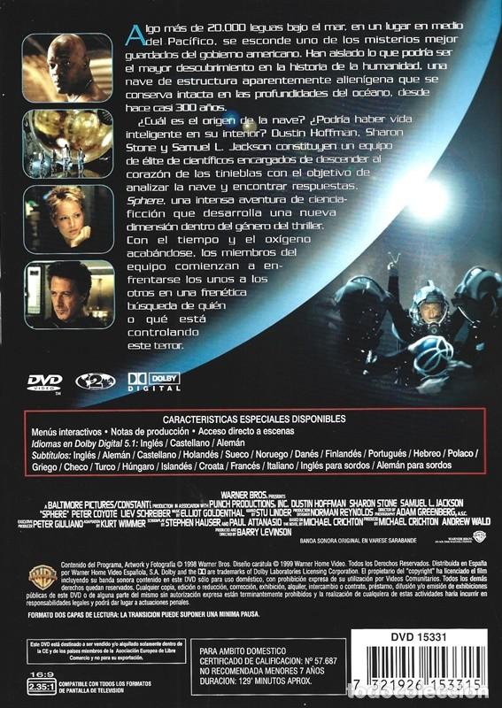 Cine: SPHERE DUSTIN HOFFMAN - Foto 2