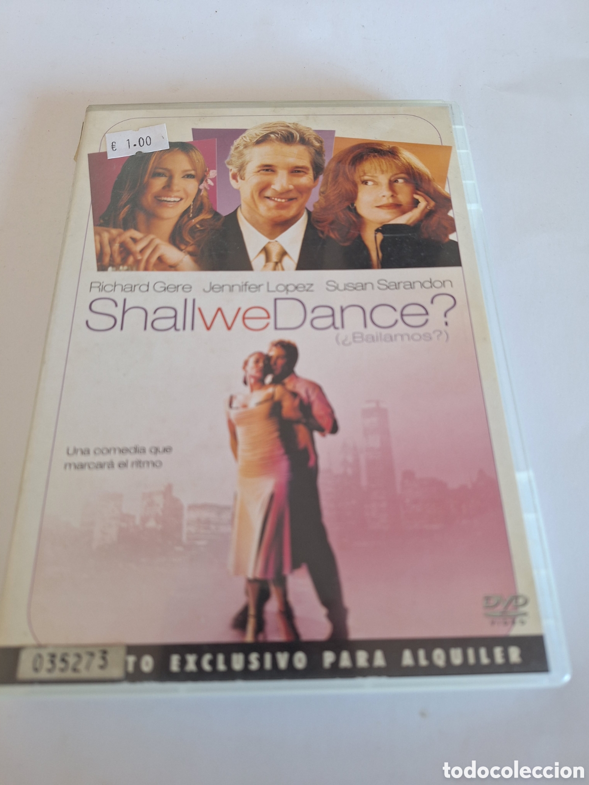 Cine: V151 shall we dance DVD PROCEDENTE DE VIDEOCLUB