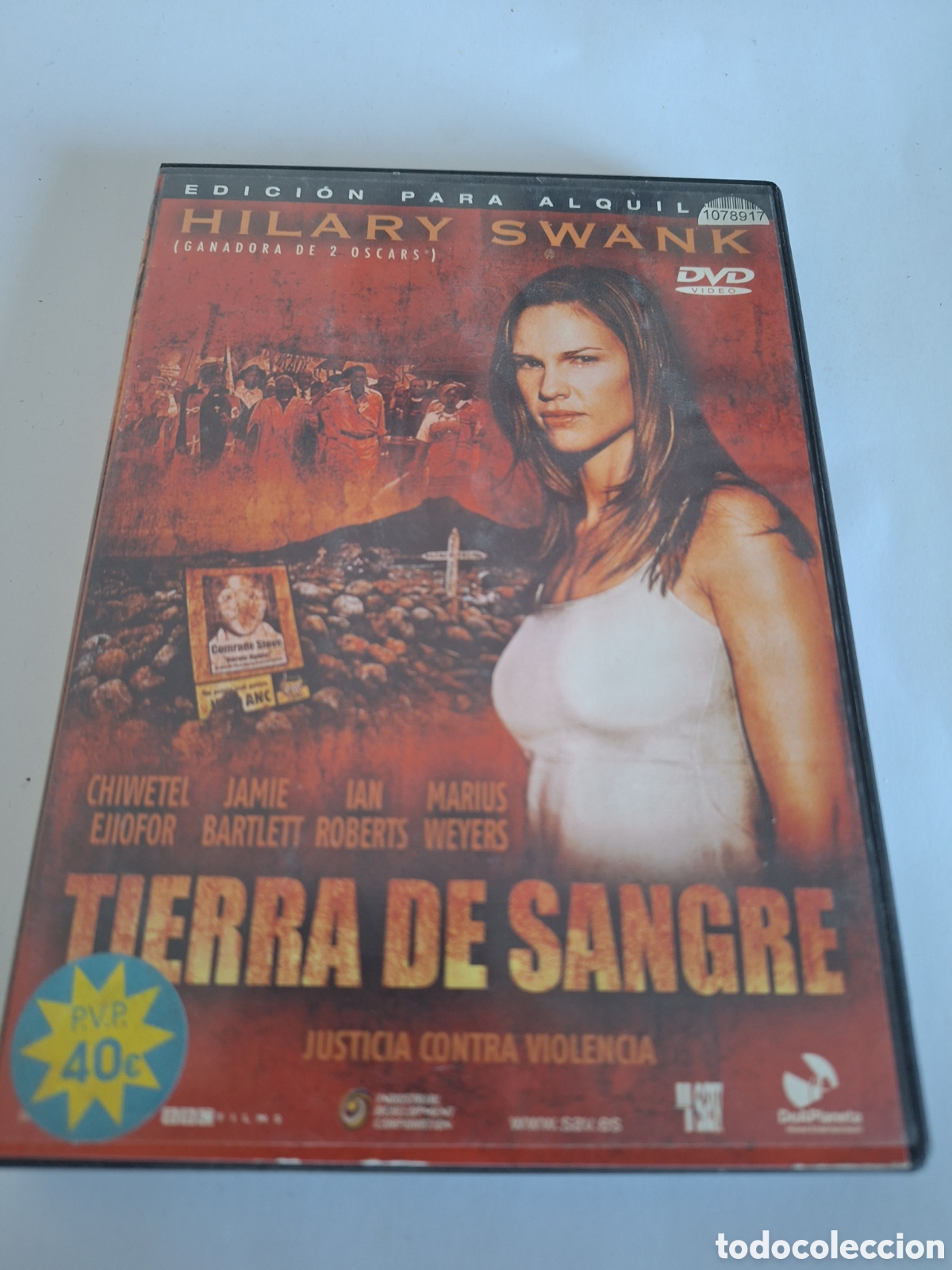 Cinema: V114 tierra de sangre DVD PROCEDENTE DE VIDEOCLUB