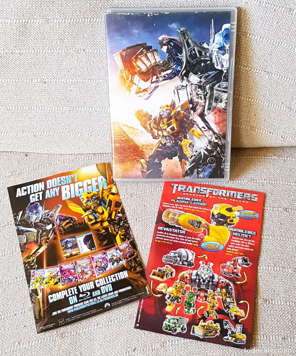 Cine: TRANSFORMERS-LA VENGANZA DE LOS CA&Iacute;DOS-DVD(UK) HASBRO/2009