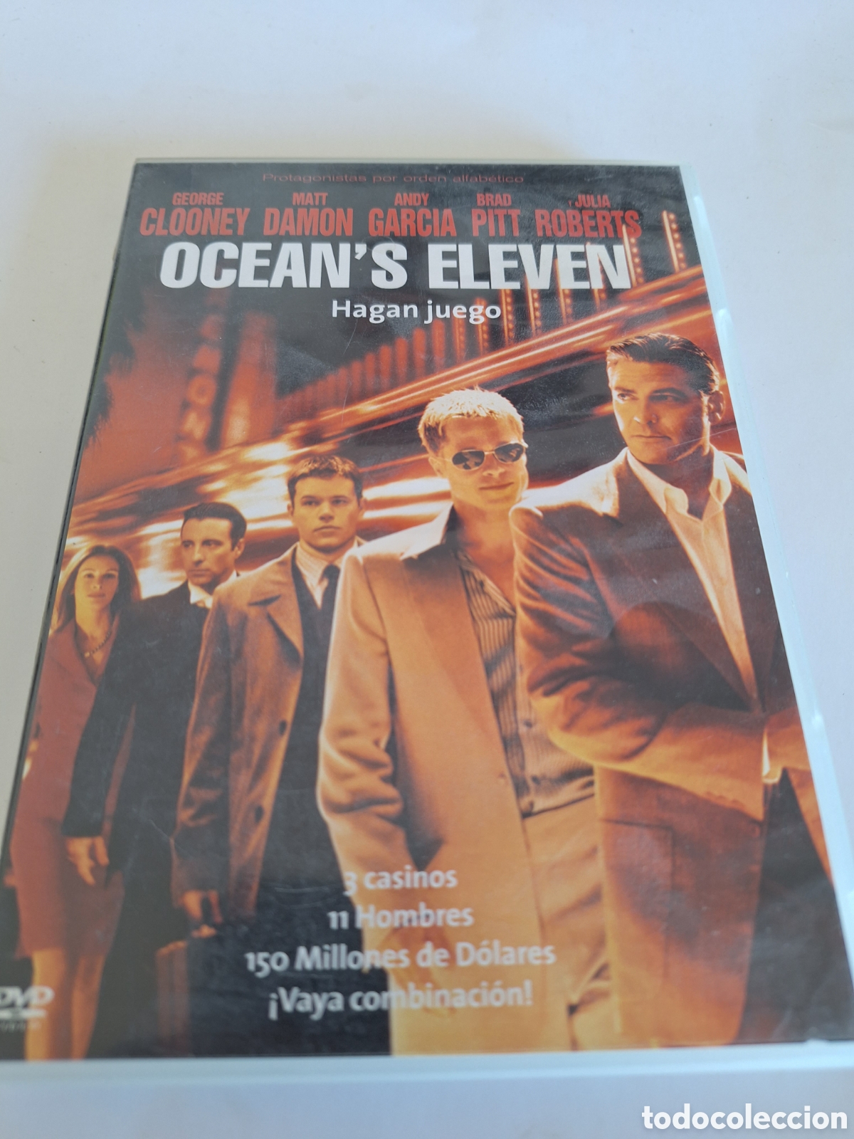 Cinema: S47 oceans eleven DVD SEGUNDAMANO