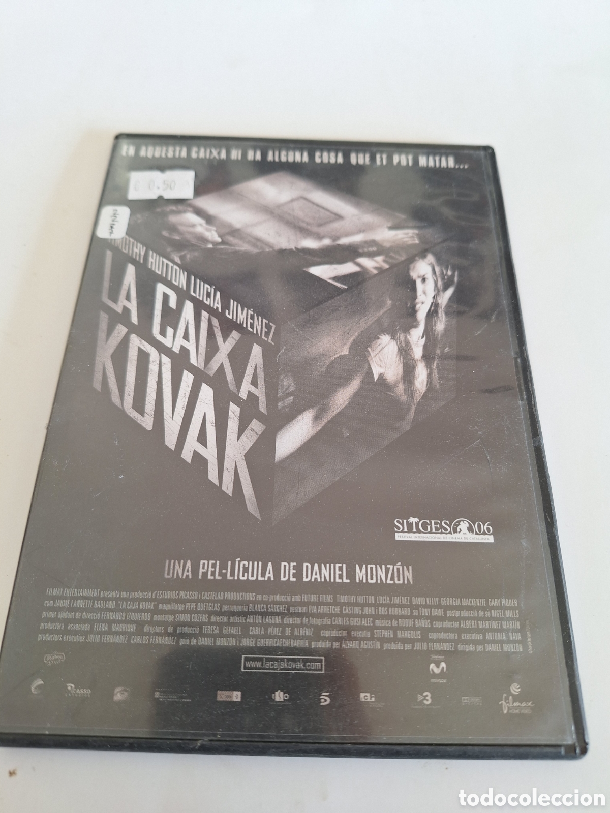 Cinema: DVS34 la caixa kovak DVD SEGUNDAMANO TAPA FINA