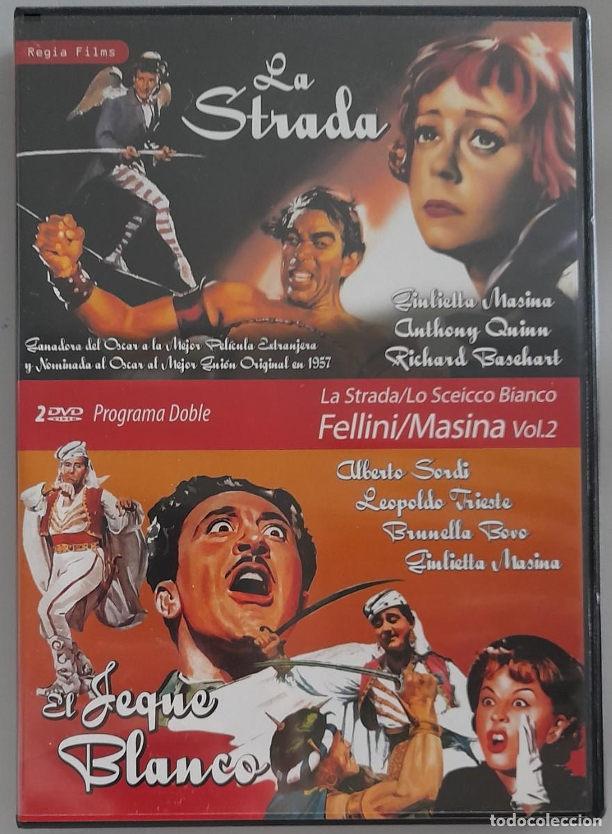 Cinema: LA STRADA (1954) / EL JEQUE BLANCO (1952) -2 DVD