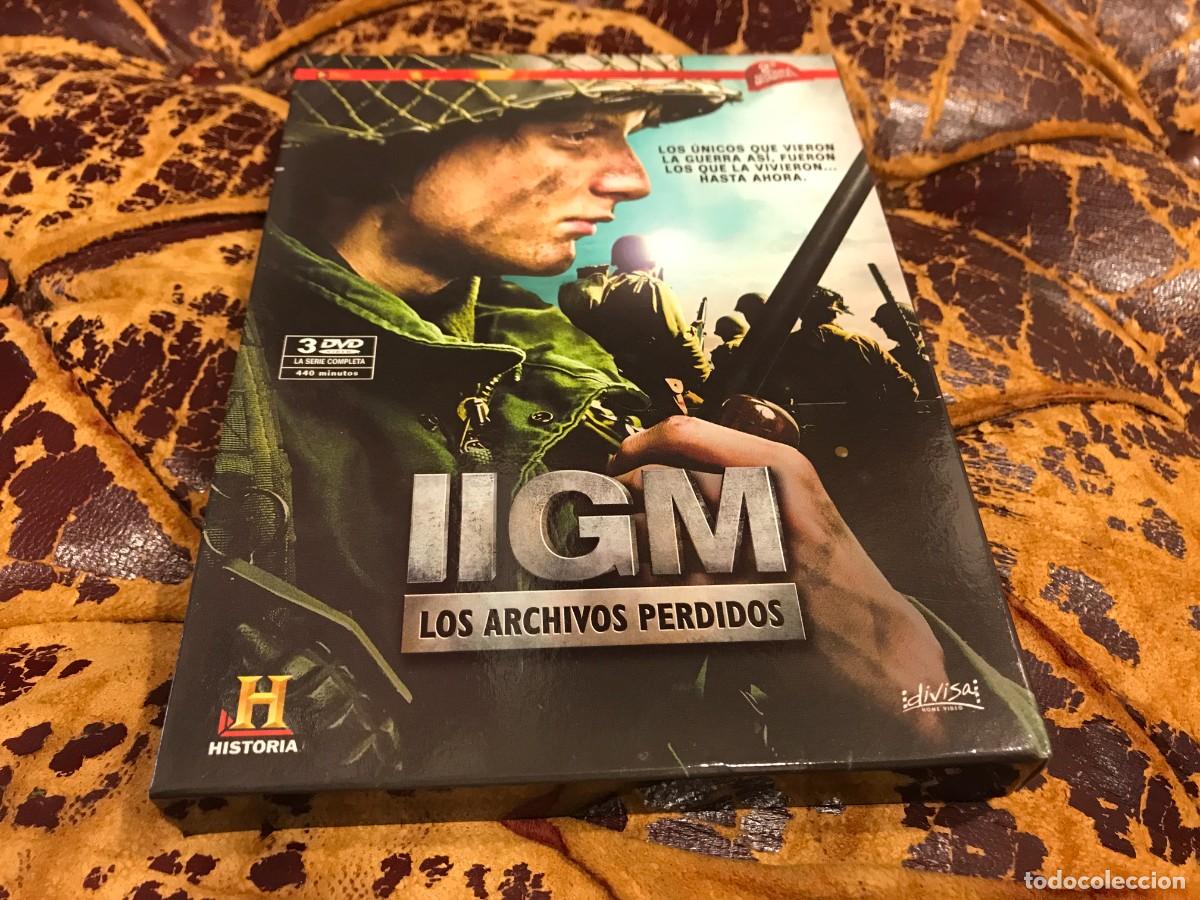 Cine: DVD. IIGM, LOS ARCHIVOS PERDIDOS. (3 DISCOS+ ESTUCHE DE CART&Oacute;N)