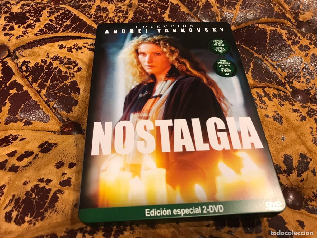 Cine: DVD. NOSTALGIA. TARKOVSKY (2 DISCOS+ ESTUCHE MET&Aacute;LICO)