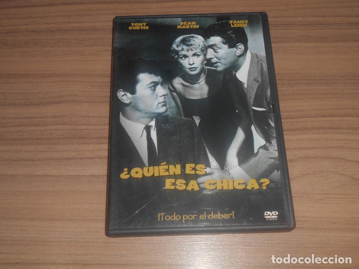 Cine: QUIEN ES ESA CHICA DVD Tony Curtis DEAN MARTIN Janet Leigh COMO NUEVA