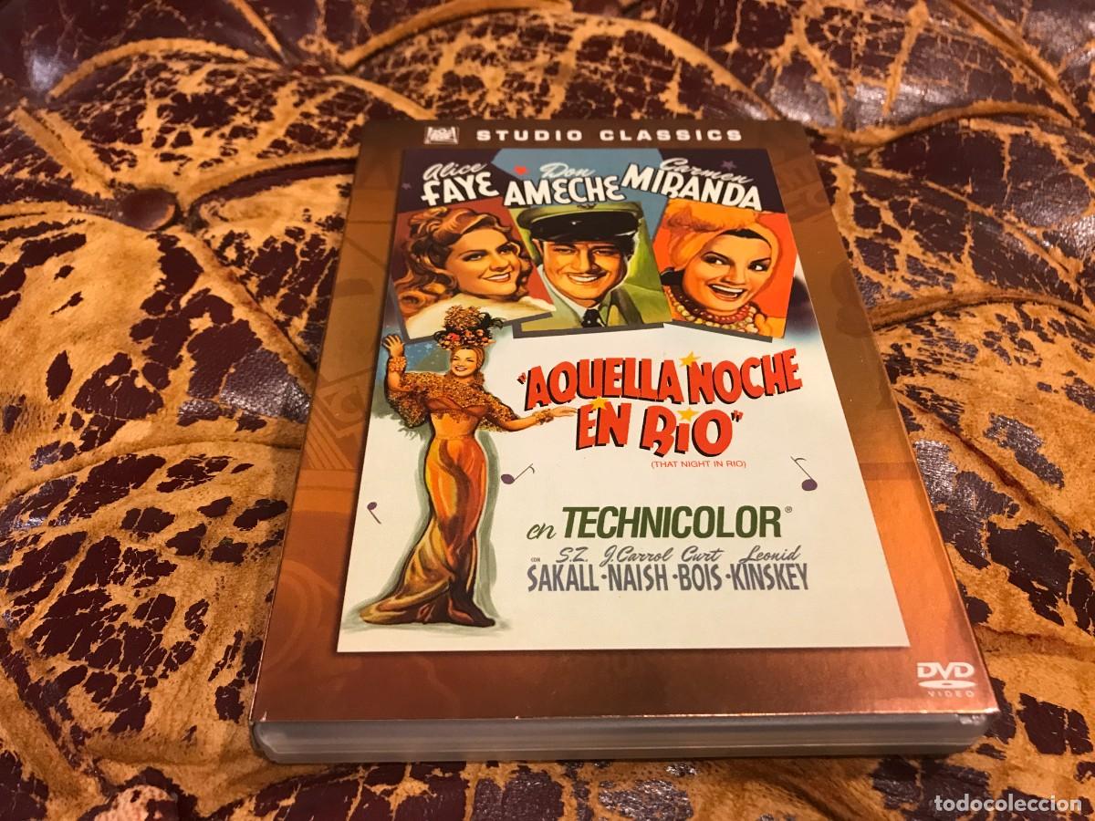 Cinema: DVD. AQUELLA NOCHE EN RIO. IRVING CUMMINGS (DVD + ESTUCHE DE CART&Oacute;N)