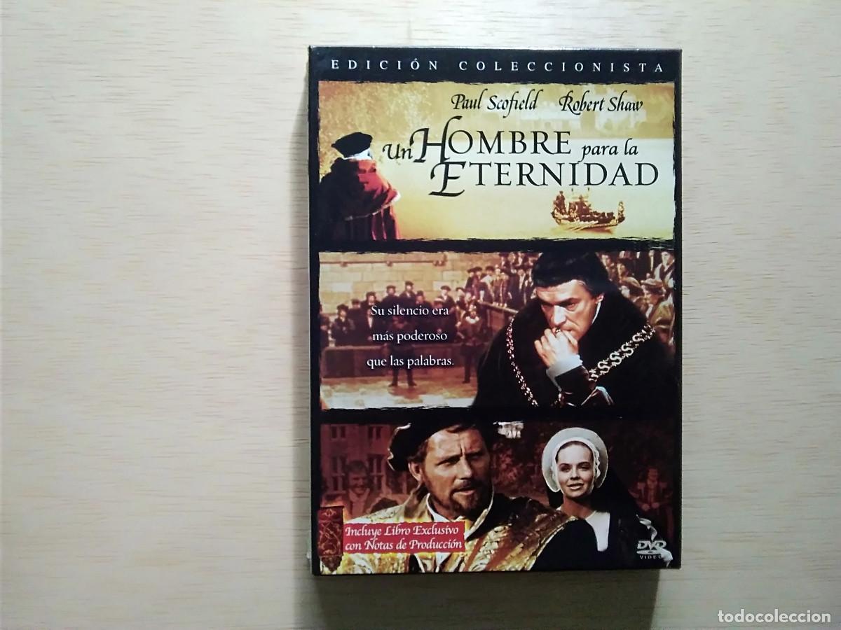 Cine: DVD UN HOMBRE PARA LA ETERNIDAD EDICION COLECCIONISTA CONTIENE LIBRETO