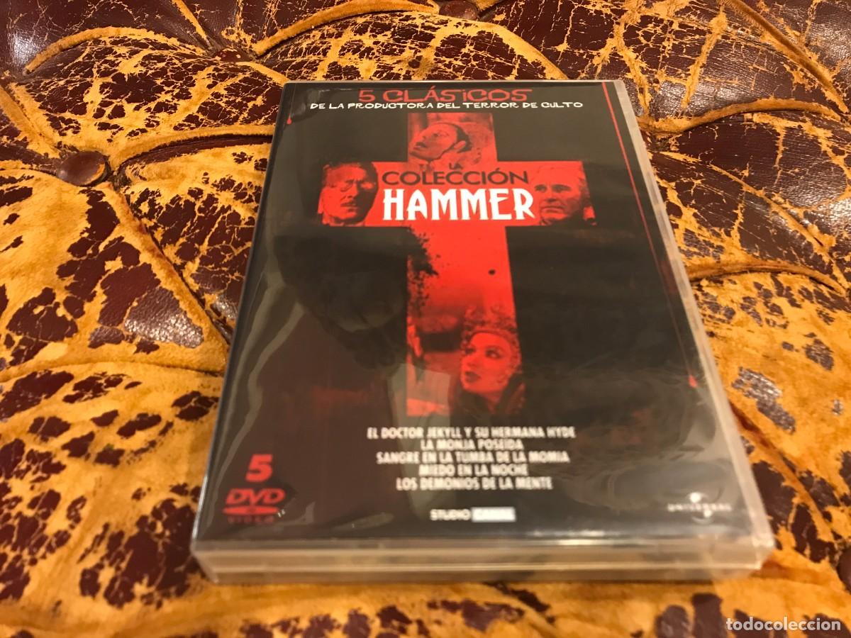 Cinema: DVD. LA COLECCI&Oacute;N HAMMER. 5 CL&Aacute;SICOS DE LA PRODUCTORA DEL TERROR DE CULTO (5 DISCOS)