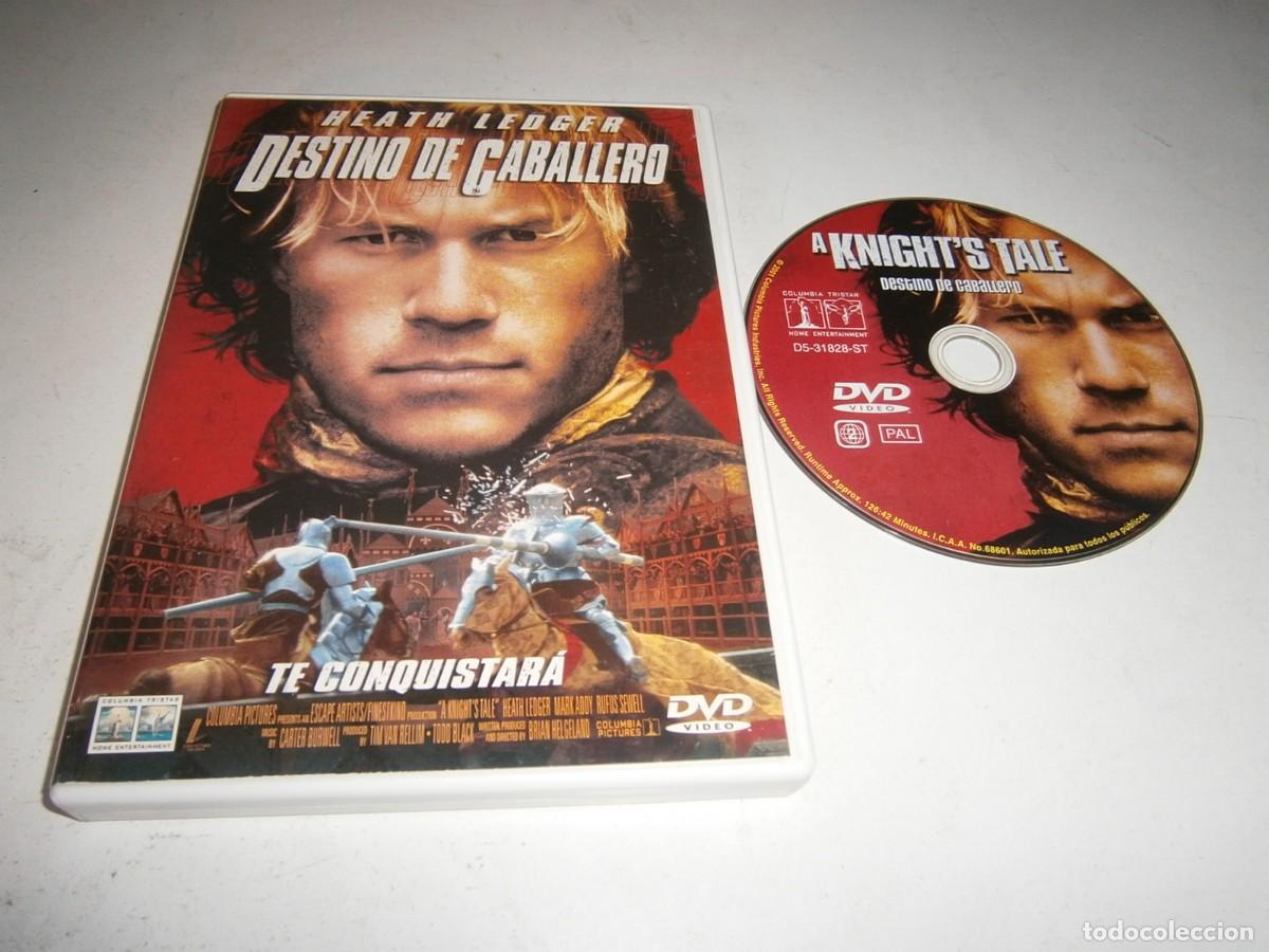 Cine: DESTINO DE CABALLERO DVD HEATH LEDGER