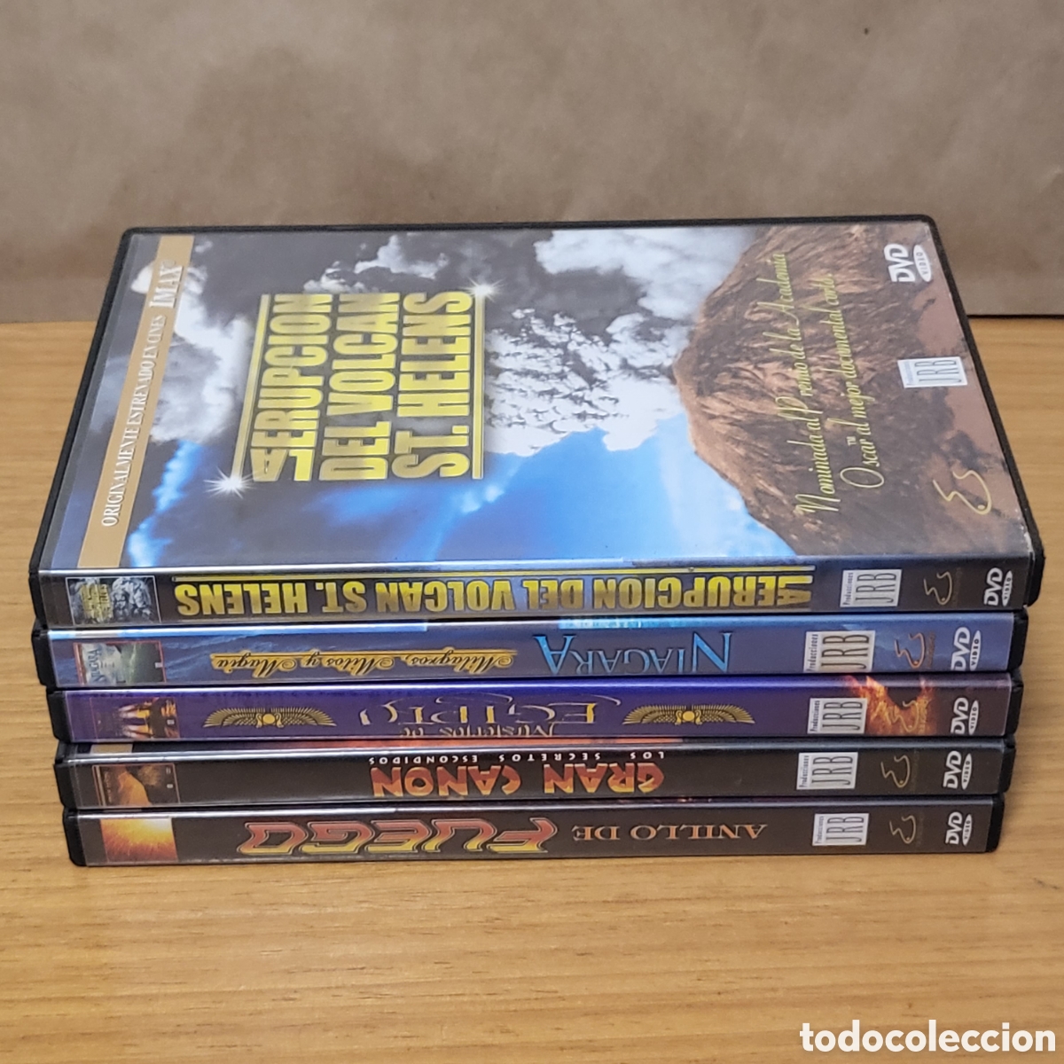 Cine: Lote 5 dvd DOCUMENTALES desastres naturales - National Geographic IMAX - volcanes, aval&aacute;nchas