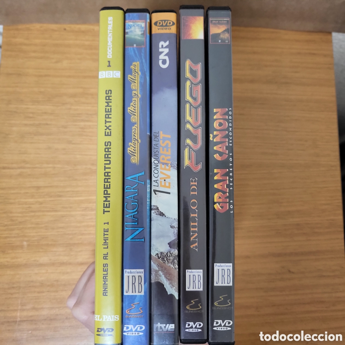 Cin&eacute;ma: Lote 5 dvd DOCUMENTALES naturaleza- IMAX BBC - niagara, gran ca&ntilde;on, everest, volcanes, animales...