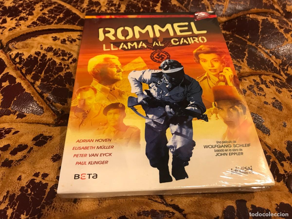 Cin&eacute;ma: DVD. ROMMEL LLAMA AL CAIRO. (DVD + ESTUCHE DE CART&Oacute;N) (PRECINTADA)