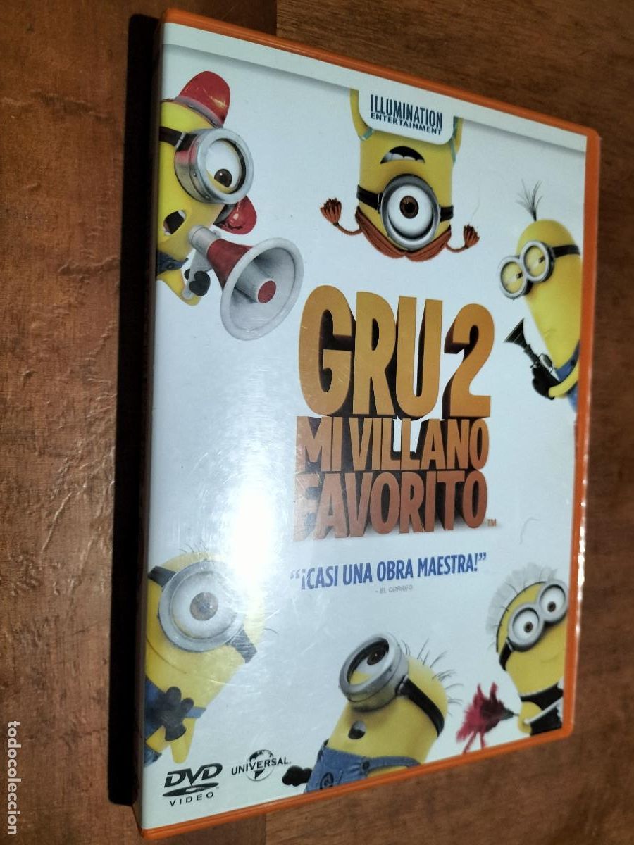 Cin&eacute;ma: GRU 2. MI VILLANO FAVORITO. ANIMACI&Oacute;N. DVD EN BUEN ESTADO