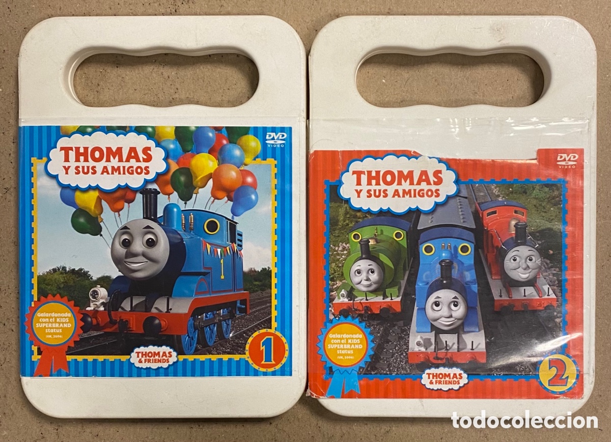Cine: DVD. THOMAS Y SUS AMIGOS 1 y 2. LOTE DE 2 DVDS.