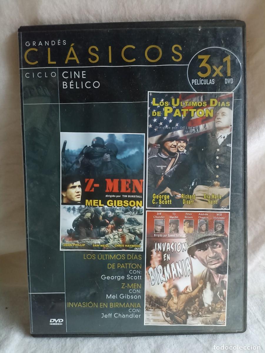 Cine: Z-Men, los ultimos dias de Patton, pel&iacute;cula dvd (III Reich Hitler- Nazi- Alemania) WWII