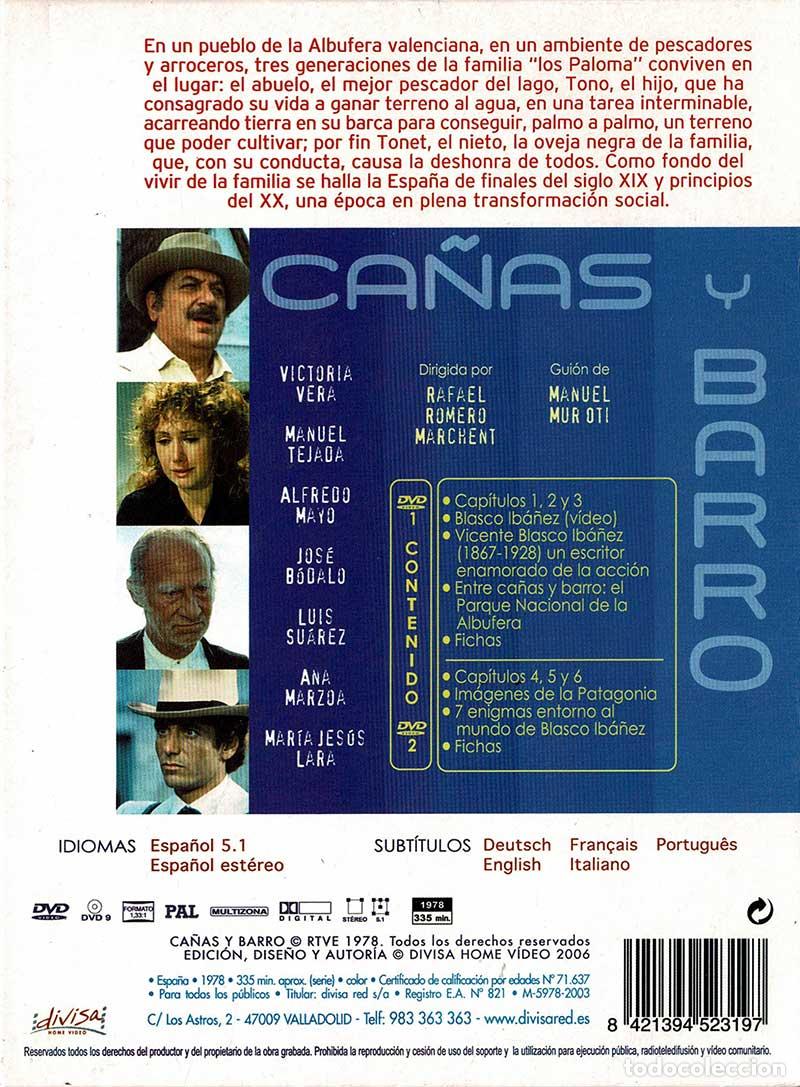 Cine: Ca&ntilde;as y Barro. 2 x DVD - Foto 2