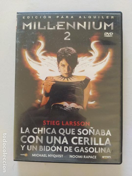 Cin&eacute;ma: DVD MILLENNIUM 2 - LA CHICA QUE SO&Ntilde;ABA CON UNA CERILLA Y UN BIDON DE GASOLINA - LEER DESCRIPCION (O5