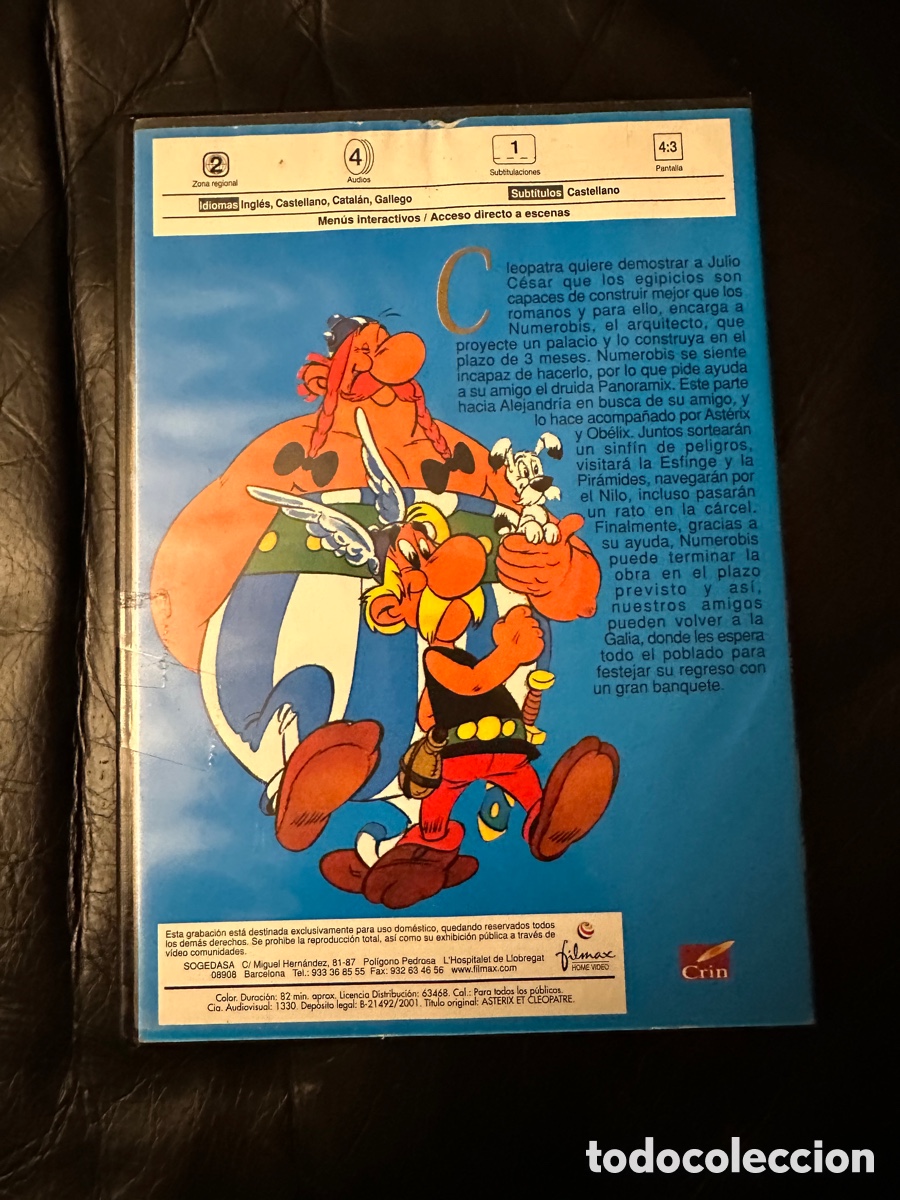 Cine: Ast&eacute;rix y Cleopatra DVD - Foto 2