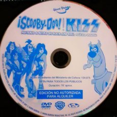 Cine: SCOOBY-DOO CONOCE A KISS, MISTERIO A RITMO DE ROCK AND ROLL. CINE DVD. DE COLECCION.