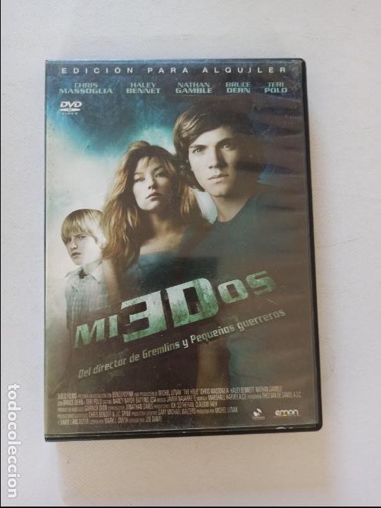 Cinema: DVD MI3DOS - MIEDOS 3D - EDICION DE ALQUILER (5F2)
