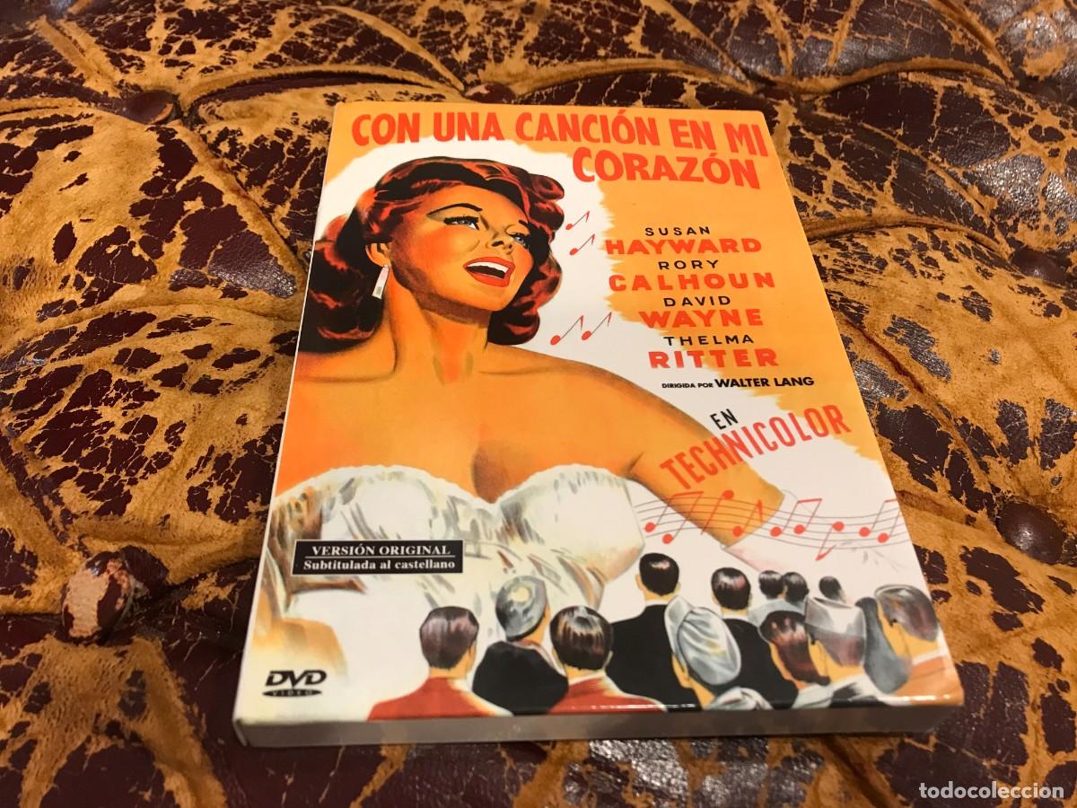 Cinema: DVD. CON UNA CANCI&Oacute;N EN MI CORAZ&Oacute;N (DVD + ESTUCHE DE CART&Oacute;N) (PRECINTADA)