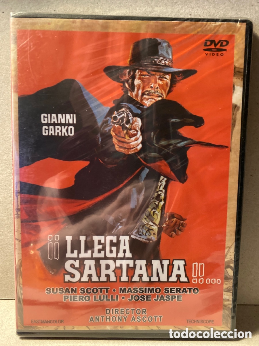 Cinema: &iexcl;&iexcl;Llega Sartana!! (DVD) Anthony Ascott *Precintado*