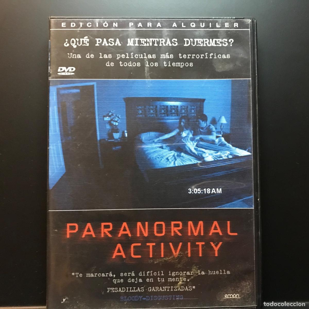 Cine: Oren Peli ● Paranormal Activity (2007) ● [DVD]