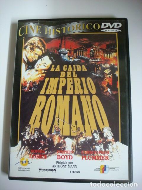 Cine: D.V.D. DE LA CAIDA DEL IMPERIO ROMANO CON SOPHIA LOREN-(G)